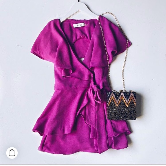 Magenta Romper - Picture 1 of 4